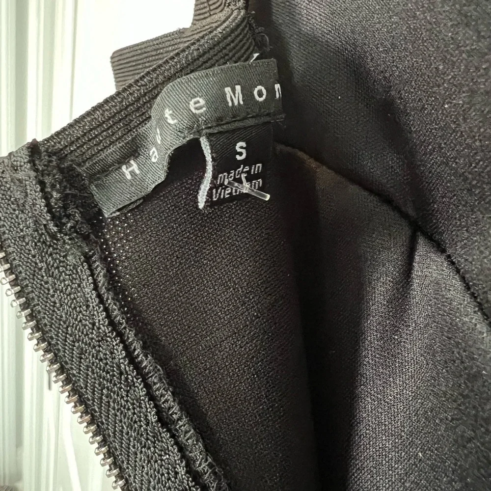 NWT Haute Monde black bodycon dress. - Picture 6 of 8